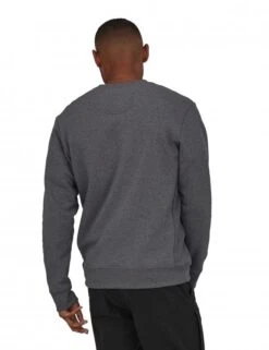 Patagonia P-6 Label Uprisal Crew Sweat - Gravel Heather -FatBuddhaStore Clothing p 6 label uprisal crew sweat gravel heather p31177 109222 medium