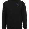 Patagonia P-6 Label Uprisal Crew Sweatshirt - Black -FatBuddhaStore Clothing p 6 label uprisal crew sweatshirt black p22232 80768 medium