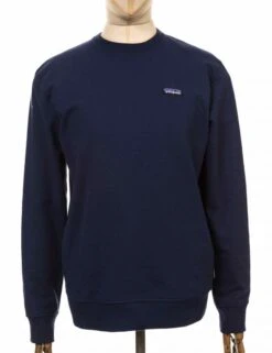 Patagonia P-6 Label Uprisal Crew Sweatshirt - Classic Navy