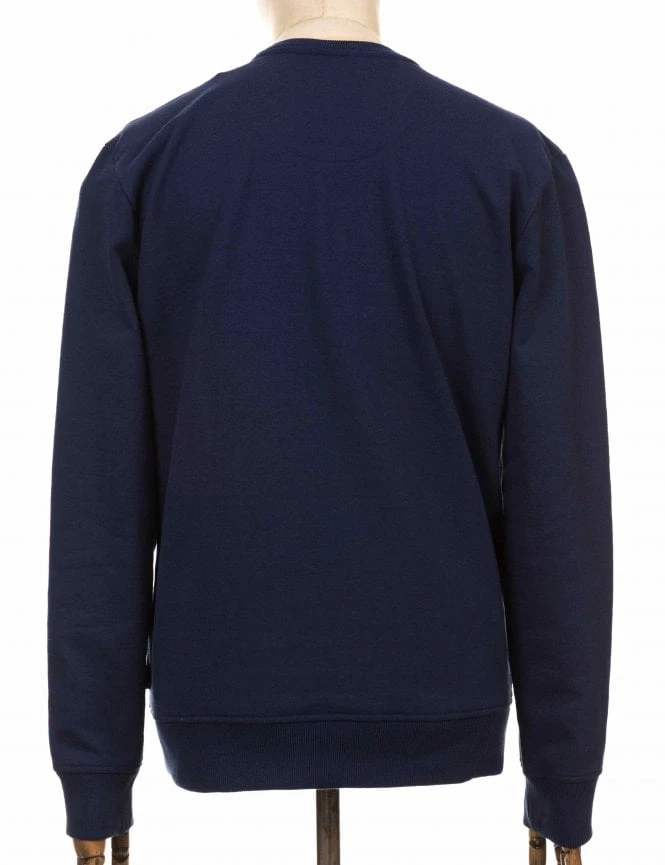 P-6 Label Uprisal Crew Sweatshirt - Classic Navy Patagonia P-6 Label Uprisal Crew Sweatshirt - Classic Navy -FatBuddhaStore Clothing p 6 label uprisal crew sweatshirt classic navy p22231 79980 medium