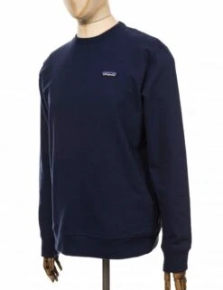 Patagonia P-6 Label Uprisal Crew Sweatshirt - Classic Navy 5 Patagonia P-6 Label Uprisal Crew Sweatshirt - Classic Navy -FatBuddhaStore Clothing p 6 label uprisal crew sweatshirt classic navy p22231 79982 medium