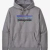 Patagonia P-6 Logo Uprisal Hooded Sweat - Gravel Heather -FatBuddhaStore Clothing p 6 logo uprisal hooded sweat gravel heather p30931 106432 medium
