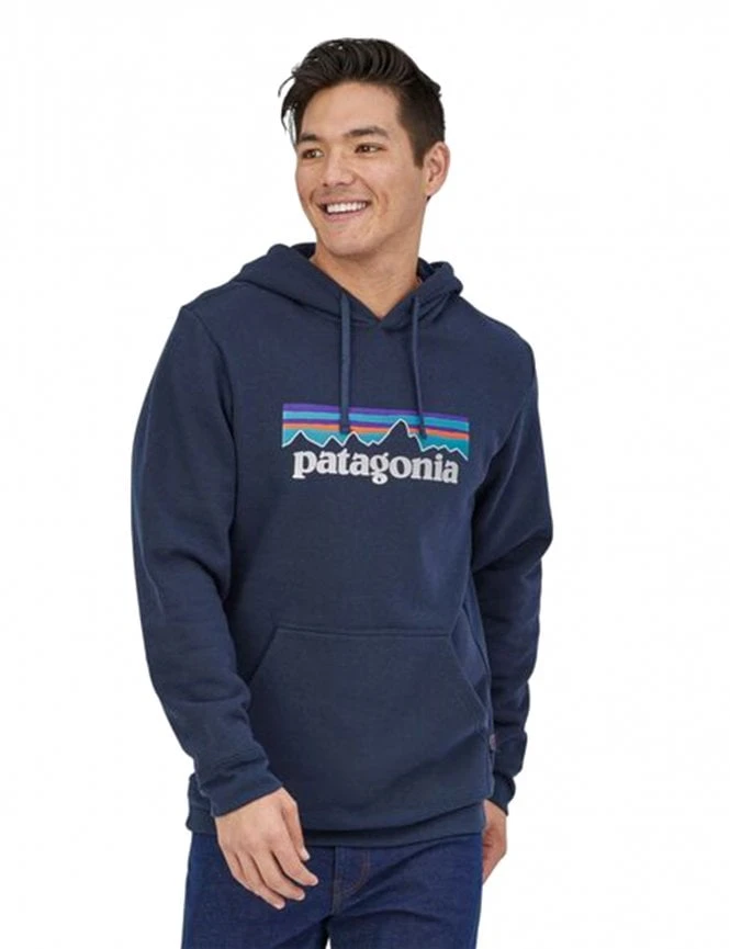 P-6 Logo Uprisal Hooded Sweat - New Navy Patagonia P-6 Logo Uprisal Hooded Sweat - New Navy -FatBuddhaStore Clothing p 6 logo uprisal hooded sweat new navy p32229 109682 medium