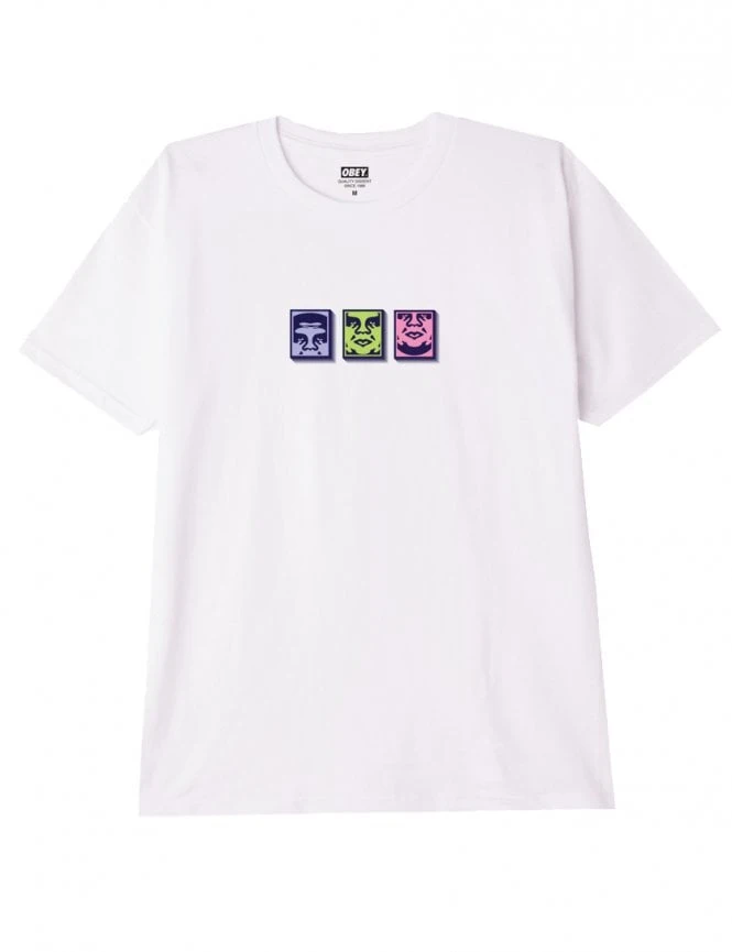 Pop Icon Tee - White Obey Clothing Pop Icon Tee - White -FatBuddhaStore Clothing pop icon tee white p31408 109283 medium