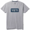 Yeti Premium Logo Badge Tee - Grey/Navy 1 Yeti Premium Logo Badge Tee - Grey/Navy -FatBuddhaStore Clothing premium logo badge tee grey navy p31137 107193 medium