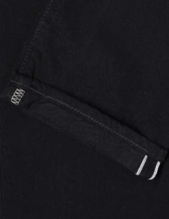 Regular Tapered Kaihara Stretch Jeans - Black Rinsed 5 Regular Tapered Kaihara Stretch Jeans - Black Rinsed -FatBuddhaStore Clothing regular tapered kaihara stretch jeans black rinsed p31469 110743 medium