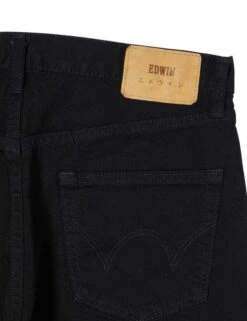 Regular Tapered Kaihara Stretch Jeans - Black Rinsed 6 Regular Tapered Kaihara Stretch Jeans - Black Rinsed -FatBuddhaStore Clothing regular tapered kaihara stretch jeans black rinsed p31469 110744 medium