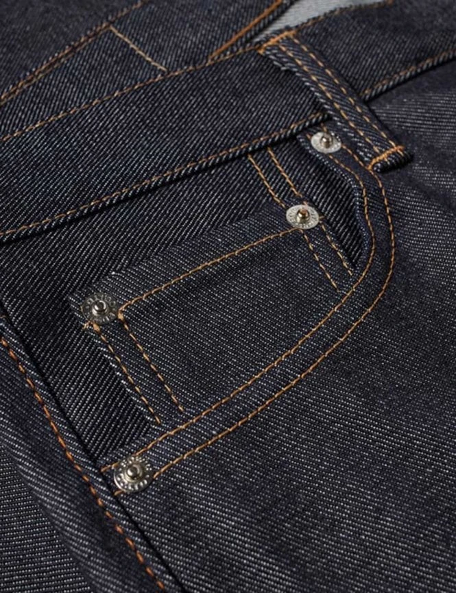 Regular Tapered Rainbow Selvedge Jeans - Blue Unwashed Regular Tapered Rainbow Selvedge Jeans - Blue Unwashed -FatBuddhaStore Clothing regular tapered rainbow selvedge jeans blue unwashed p32999 116582 medium