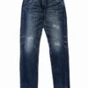 Regular Tapered Selvedge Jeans - Dark Used, Remake Wash -FatBuddhaStore Clothing regular tapered selvedge jeans dark used remake wash p27059 95225 medium