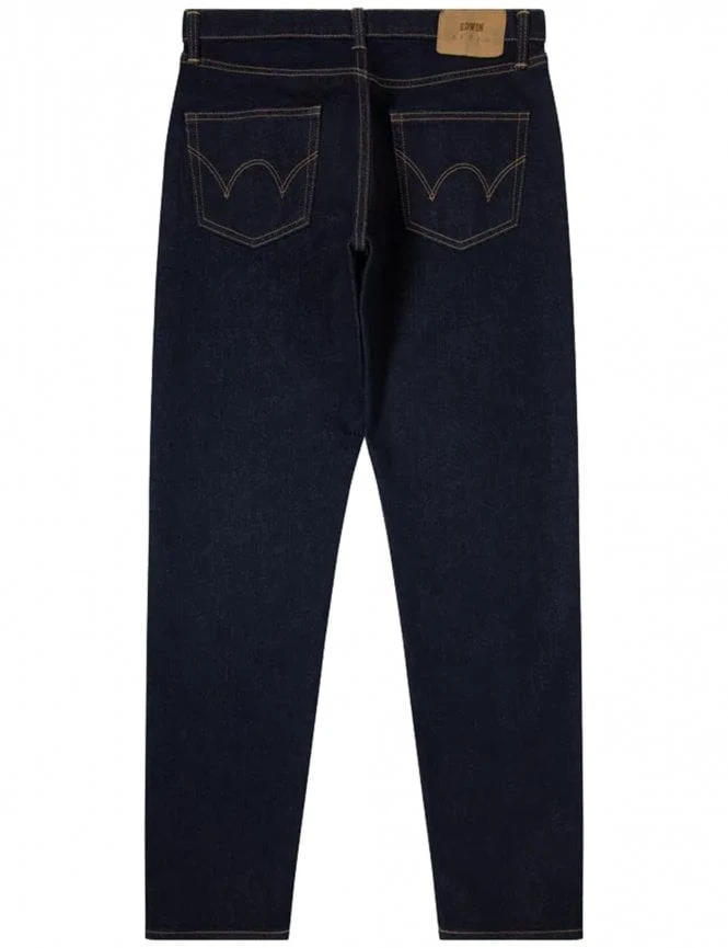 Regular Tapered Stretch Jeans - Blue Rinsed Regular Tapered Stretch Jeans - Blue Rinsed -FatBuddhaStore Clothing regular tapered stretch jeans blue rinsed p34947 123294 medium