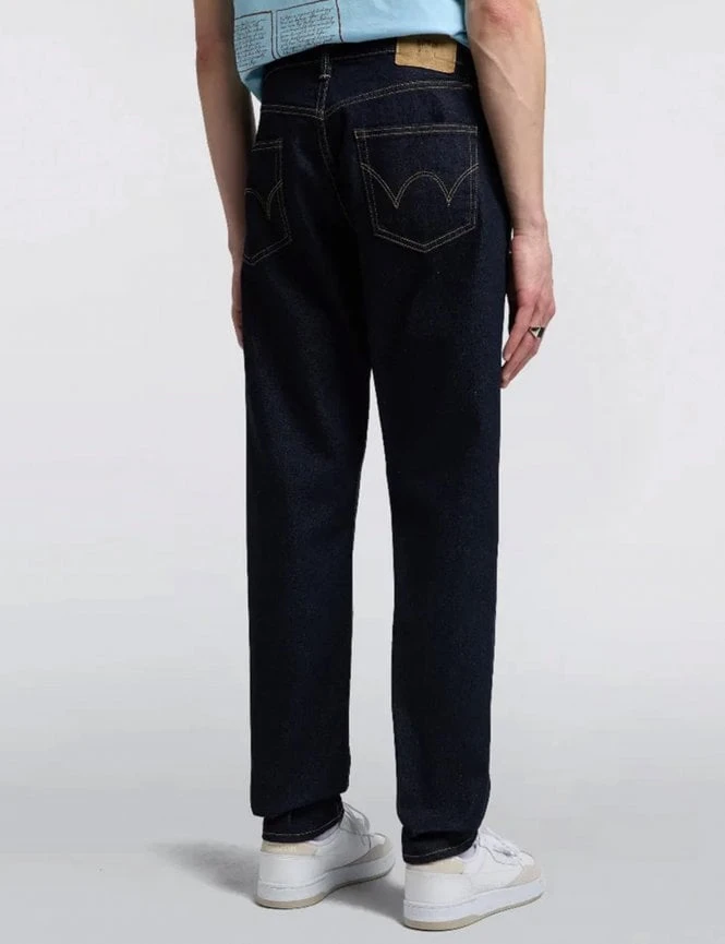 Regular Tapered Stretch Jeans - Blue Rinsed Regular Tapered Stretch Jeans - Blue Rinsed -FatBuddhaStore Clothing regular tapered stretch jeans blue rinsed p34947 123299 medium