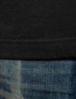 Nudie Jeans Roy Logo Tee - Black 6 Nudie Jeans Roy Logo Tee - Black -FatBuddhaStore Clothing roy logo tee black p30829 106475 medium