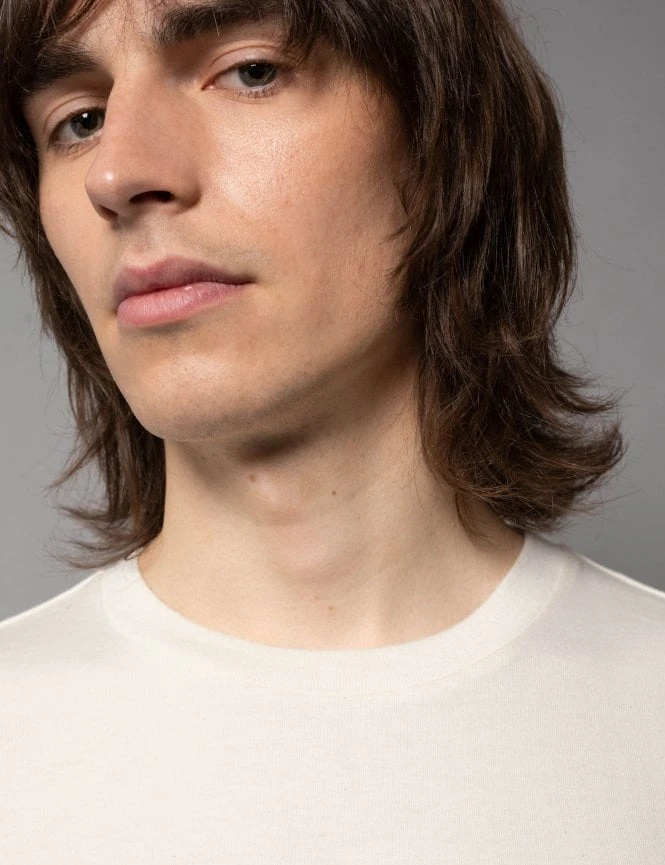 Roy Logo Tee - Off White Nudie Jeans Roy Logo Tee - Off White -FatBuddhaStore Clothing roy logo tee off white p30831 106493 medium