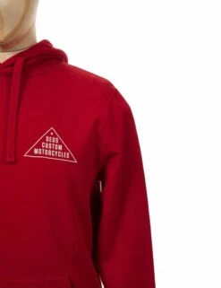 Deus Ex Machina Roza Hooded Sweat - Jester Red -FatBuddhaStore Clothing roza hooded sweat jester red p28401 98647 medium