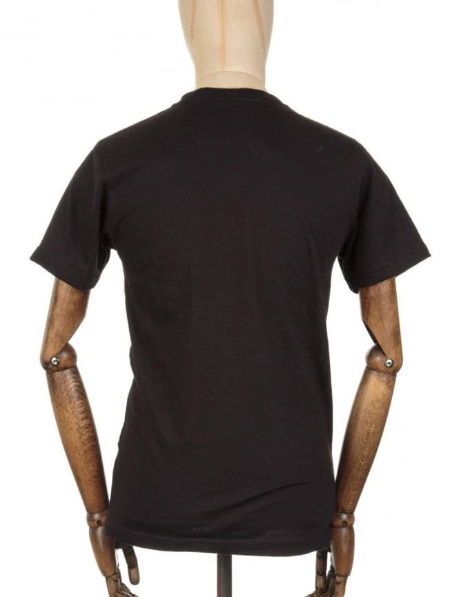 Shield Logo Tee - Black Deus Ex Machina Shield Logo Tee - Black -FatBuddhaStore Clothing shield logo tee black p12657 50104 medium