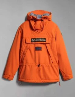Napapijri Skidoo Anorak Jacket - Orange Butternut