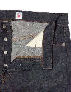 Slim Tapered Rainbow Selvedge Jeans - Blue Unwashed -FatBuddhaStore Clothing slim tapered rainbow selvedge jeans blue unwashed p31473 110762 medium