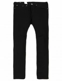 Slim Tapered Selvedge Jeans - Black Rinsed