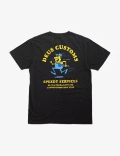 Deus Ex Machina Speedy Tee - Black