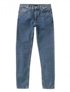 Nudie Jeans Steady Eddie II Jeans - Wave Blue Wash