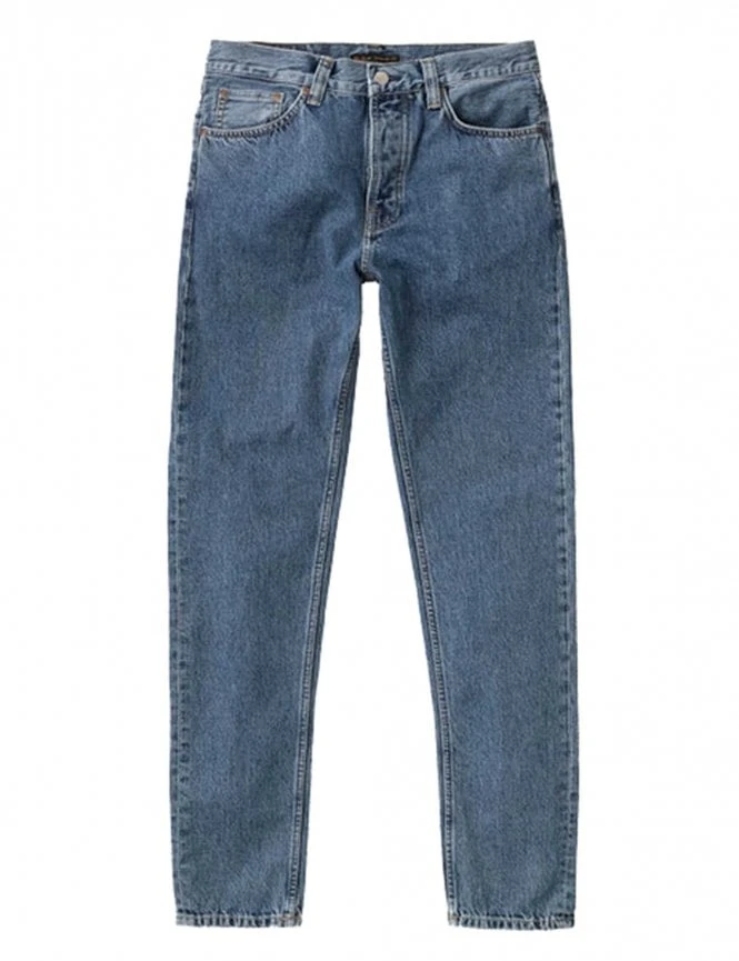 Steady Eddie II Jeans - Wave Blue Wash Nudie Jeans Steady Eddie II Jeans - Wave Blue Wash -FatBuddhaStore Clothing steady eddie ii jeans wave blue wash p34666 116589 medium