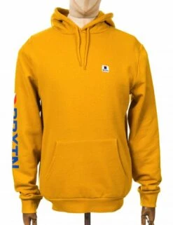 Brixton Stowell Int Hooded Sweat - Nugget Gold