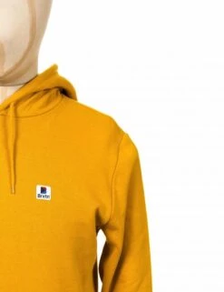 Brixton Stowell Int Hooded Sweat - Nugget Gold -FatBuddhaStore Clothing stowell int hooded sweat nugget gold p23301 82039 medium