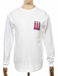 Structure Long Sleeve Tee - White