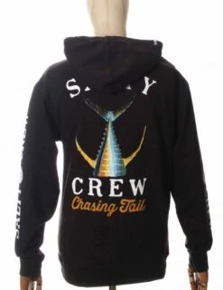 Salty Crew Tailed Hooded Sweat - Black