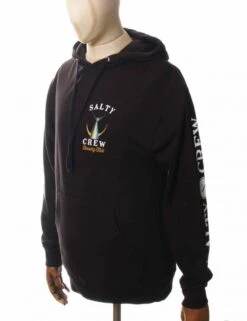 Salty Crew Tailed Hooded Sweat - Black 6 Salty Crew Tailed Hooded Sweat - Black -FatBuddhaStore Clothing tailed hooded sweat black p30115 103305 medium