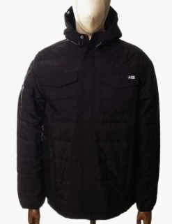 Salty Crew Tidal Puffy Jacket - Black