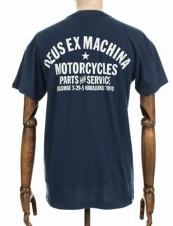 Deus Ex Machina Tokyo Address Tee - Navy