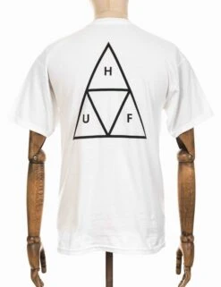 HUF Triple Triangle Tee - White