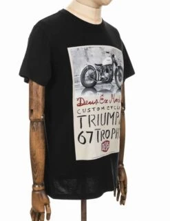 Deus Ex Machina Triumph Trophy Tee - Black 4 Deus Ex Machina Triumph Trophy Tee - Black -FatBuddhaStore Clothing triumph trophy tee black p16349 65151 medium