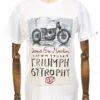 Deus Ex Machina Triumph Trophy Tee - White