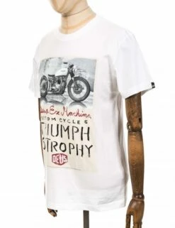 Deus Ex Machina Triumph Trophy Tee - White 5 Deus Ex Machina Triumph Trophy Tee - White -FatBuddhaStore Clothing triumph trophy tee white p19848 75321 medium