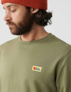 Fjallraven Vardag Crew Sweat - Green 4 Fjallraven Vardag Crew Sweat - Green -FatBuddhaStore Clothing vardag crew sweat green p27154 118251 medium