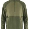 Fjallraven Vardag Lite Half Zip Fleece - Laurel Green-Light Olive