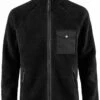 Fjallraven Vardag Pile Fleece Jacket- Black