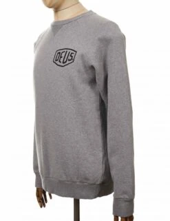 Deus Ex Machina Venice Address Crew Sweat - Grey Heather 5 Deus Ex Machina Venice Address Crew Sweat - Grey Heather -FatBuddhaStore Clothing venice address crew sweat grey heather p28337 98373 medium