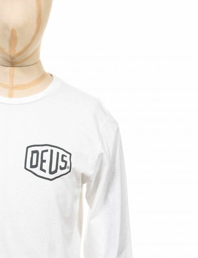Venice Address Long Sleeve Tee - White Deus Ex Machina Venice Address Long Sleeve Tee - White -FatBuddhaStore Clothing venice address long sleeve tee white p22549 80523 medium