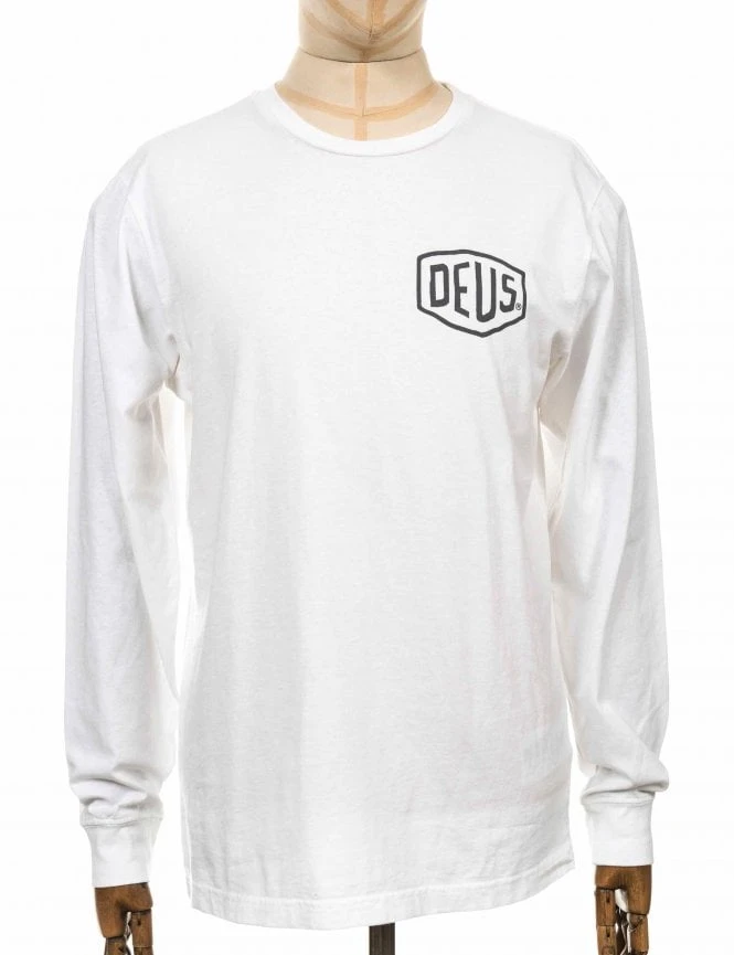 Venice Address Long Sleeve Tee - White Deus Ex Machina Venice Address Long Sleeve Tee - White -FatBuddhaStore Clothing venice address long sleeve tee white p22549 80524 medium