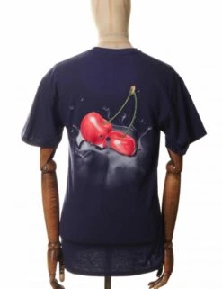 HUF Wet Cherry Tee - Navy