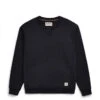 Wigston Crew Sweat - Kite Black -FatBuddhaStore Clothing wigston crew sweat kite black p30256 105203 medium