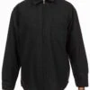 Wilson Zip Through Shirt - Anthracite -FatBuddhaStore Clothing wilson zip through shirt anthracite p24434 89460 medium
