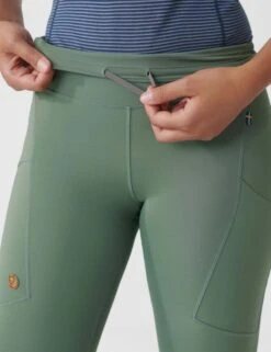 Fjallraven Women's Abisko Tights - Patina Green -FatBuddhaStore Clothing womens abisko tights patina green p31365 119842 medium