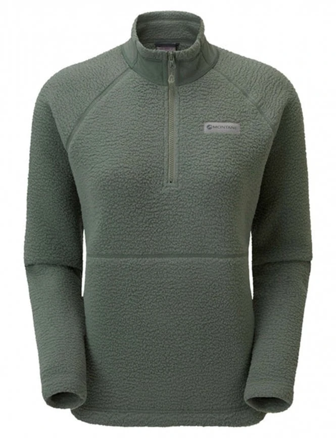 Women's Chonos Fleece Smock - Eucalyptus Montane Women's Chonos Fleece Smock - Eucalyptus -FatBuddhaStore Clothing womens chonos fleece smock eucalyptus p33671 113943 medium