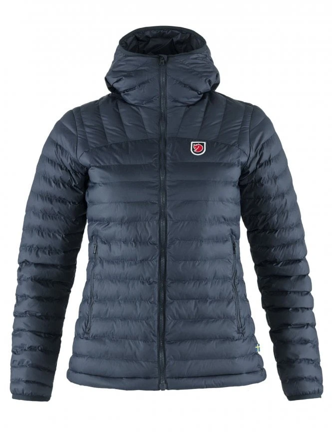 Women's Expedition Latt Hoodie - Navy Fjallraven Women's Expedition Latt Hoodie - Navy -FatBuddhaStore Clothing womens expedition latt hoodie navy p31313 107868 medium