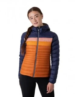 Cotopaxi Women's Fuego Hooded Down Jacket - Maritime/Mezcal -FatBuddhaStore Clothing womens fuego hooded down jacket maritime mezcal p29900 105422 medium