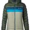 Cotopaxi Women's Fuego Hooded Down Jacket - Spruce/Brush